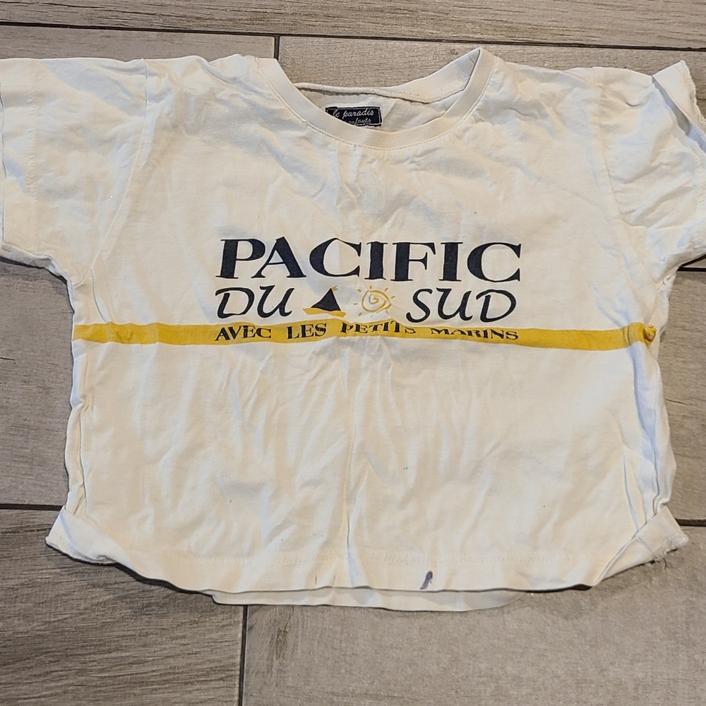 🍋‍🟩 Pacific Du Sud tee vintage Kids🌻